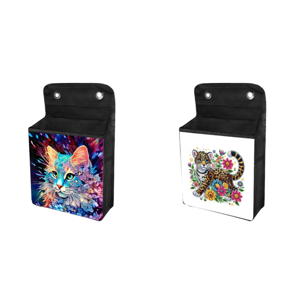 Almacenamiento para Pintura Diamantes Caja Organizadora Arte Con (Tigre A)