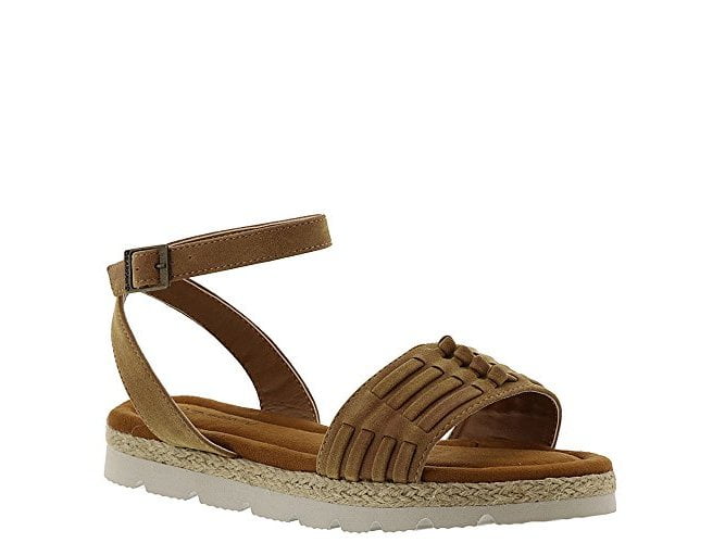 huarache sandals with ankle strap