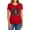 Red, variant on Game of Thrones 4 Houses 4 The Throne Women's T Shirt,Red, Medium