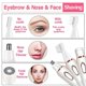 thumbnail image 3 of New 4 in 1 female shaver USB rechargeable electric shaver leg hair armpit hair removal private pubic hair, 3 of 4