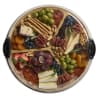 (Open Box) Farberware Build-a-Board Bamboo Charcuterie Board, 14 in Round, 3 Compartments, Black
