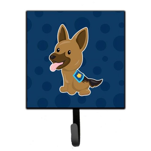 Carolines Treasures BB7010SH4 Police German Shepherd Leash or Key Holder