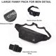 thumbnail image 5 of Bolso bandolera para hombre, riñonera grande, bolso de hombro de moda para hombre, riñonera para correr, 5 of 5