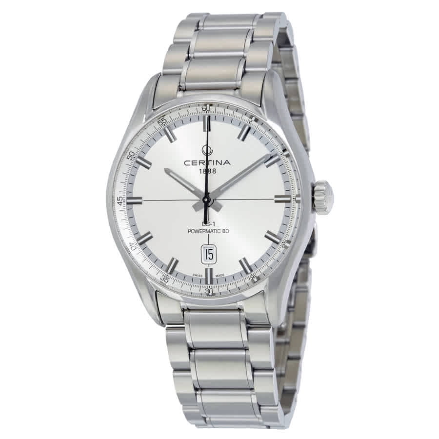 Certina DS -1 Powermatic 80 Automatic Silver Dial Men's Watch C029.407.11.031.00