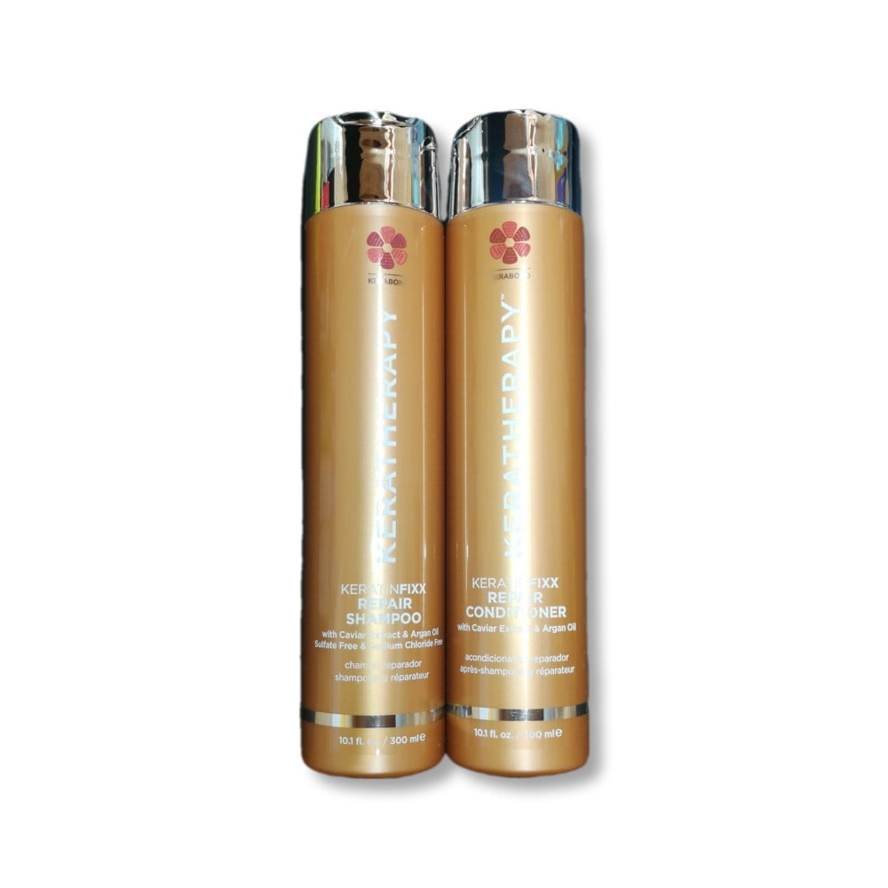 Keratherapy KeratinFIXX Repair Shampoo and Conditioner 10.1 oz DUO