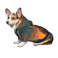 thumbnail image 7 of Haiem Sunset Prairie Meditating Horse for Winter Dog Hoodie Sweatshirts with Pockets Warm Dog Clothes for Small Dogs Chihuahua-XX-Large, 7 of 7