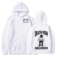 thumbnail image 3 of Sudadera con capucha de Death Row Records para primavera y otoño, sudadera con capucha de forro polar, moda para hombres y mujeres, sudaderas con capucha holgadas, ropa de calle de hip hop, 3 of 4
