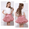 thumbnail image 2 of Falda tutú esponjosa para niñas pequeñas, falda de malla de tul para baile de ballet, falda de pastel para niñas, ropa linda para niñas, vestido de minifalda, 2 of 4