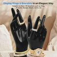 thumbnail image 2 of SereneLife Jewelry Hand Display Holder Extended Long Dummy Female Mannequin Hand 8.7 in., 2 of 2