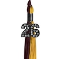 thumbnail image 2 of Endea Graduation Maroon/Bright Gold Graduation Tassel with Black Date Drop, 2 of 2