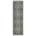 thumbnail image 4 of Oriental Weavers Aberdeen Area Rug - 7150B - 9'10" x 12'10" - in Blue/ Gold - Vintage Inspired, Stain Resistant, Family and Pet Friendly , Family, Dining, Living Room Rug, 4 of 4