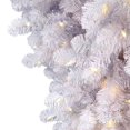 thumbnail image 2 of Vickerman A117536LED Arbre Unique à l'Envers 6 Pi. x 61 Po. Blanc avec 600 Lumières LED Blanc Chaud, 2 of 3