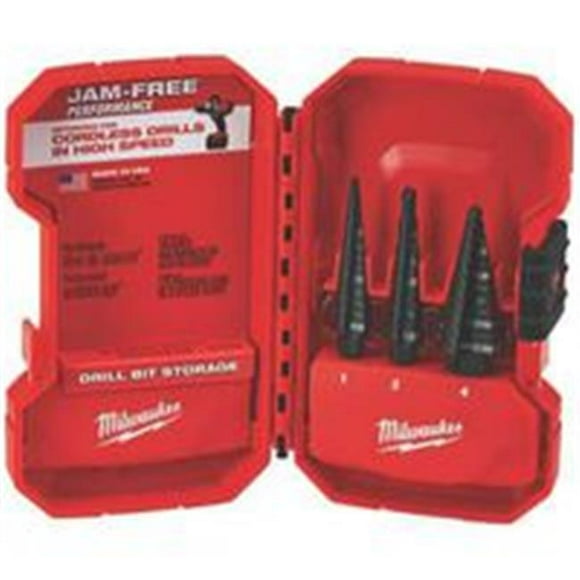 Milwaukee Electric Tools Bit Step Set 3Pc Nos 1-2-4 48-89-9221