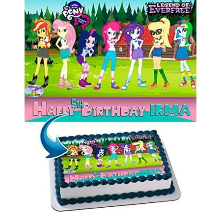 My Little Pony Equestria Girls Legend Of Everfree Edible Cake