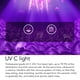 thumbnail image 2 of Fockety Aspirador de Cama, Aspirador de Colchón de Mano con Potente Succión de 8 Kpa y Luz UV, Limpiador de Colchón Inalámbrico para Cama, Colchón, Almohada, sofá, Pelo de Mascotas, 2 of 5