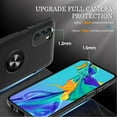 thumbnail image 2 of for Moto G 5G 2022 Case with HD Screen Protector, [Military Grade] Shockproof Protection Case with 360° Magnetic Built-in Ring Holder Kickstand Phone Case for Motorola Moto G 5G 2022, Black, 2 of 14