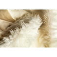 thumbnail image 2 of Luxe Arlington 6 Faux Sheepskin Circular Rug Plush Soft White, 2 of 3