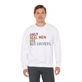thumbnail image 5 of Bus Driver Sweatshirt Gifts Crew Neck Shirt Long Sleeve Unisex, 5 of 5
