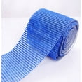 Craft And Party Diamond Rhinestone Mesh Ribbon, 10 Yards 30 ft, 24 Rows ...