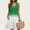 B291 Green sundresses for women clearance under $5, variant on Women Dresses Under $10! Xqxayjr Womens Summer Flowy Dresses Aline Swing Cute Gradient Color Scoop Neck Holiday Dress Sleeveless Casual Loose Knee Length Trendy Wedding Guest Dresses