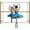 2FT with mirror set, variant on Wall Mounted Ballet Barre 2ft with Mirror - Home Dance Studio Kit for Confidence, Balance and Early Movement - Ballet Bar 3 Levels Height Adjustable
