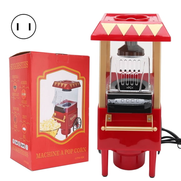 Popcorn Popper, Popcorn Popper Machine Automatic Popcorn Maker For Party For Christmas For Home For Gift For Birthday EU Plug 220V,US Plug 110V,UK Plug 220V