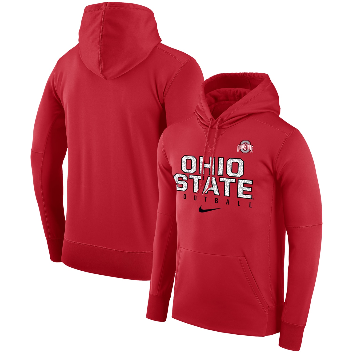 ohio state football hoodie nike