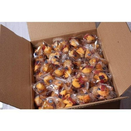 100 Pcs Fortune Cookies Fresh Single Wrap(golden (Best Fortune Cookie Fortunes)