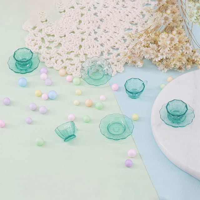 platillos en miniatura para , 4 Uds., 1:6, comida para jugar en miniatura, accesorios para , Yotijar platillos de cocina de casa de muñecas