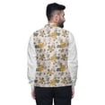 thumbnail image 5 of Atasi Artistic Printed Nehru Jacket Mens Bandhgala Ethnic Jacket Party Wear Wedding Clothing-X-Large, 5 of 6