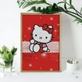 thumbnail image 7 of Diamond Art Kits for Adults Hello Kitty Diamond Art Gem Art Painting Full Drill Round Art Gem Painting Kit for Home Wall Decor Gifts 12"x16", 7 of 7
