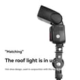 thumbnail image 4 of D-Type Flash Adapter Hot Shoe Trigger Umbrella Holder Swivel Light Stand Bracket for Photography Lighting, 4 of 5