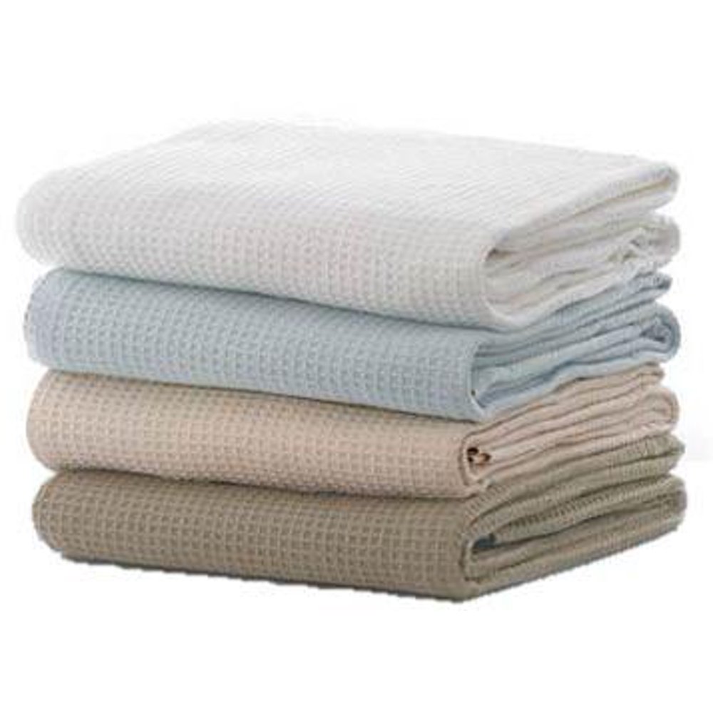 WAFFLE WEAVE BLANKETS (TWIN) Color Rose