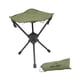 thumbnail image 3 of Taburete giratorio para acampar, taburete trípode plegable, silla portátil con bolsa de almacenamiento para senderismo, playa, caminatas, conciertos, Verde, 3 of 8