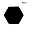 thumbnail image 3 of Cateissary 32 piezas pegatinas de pared adornos hogar creativo exquisito hexágono espejo calcomanías habitación espejos adorno decoración de Decoración del hogar Negro 32 Stück, 3 of 6