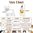 thumbnail image 2 of Ropa divertida para perros y gatos, ideal para perros pequeños, medianos y grandes, ajustable, con sombrero y diseño de calabaza, para fiestas y accesorios., 2 of 4