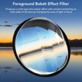 thumbnail image 3 of Foreground Bokeh Effect Filter, Sprint Stretch Camera Filter Optical Glass Centerfield Motion Effects Prism for Micro SLR Camera Accessories, 3 of 7
