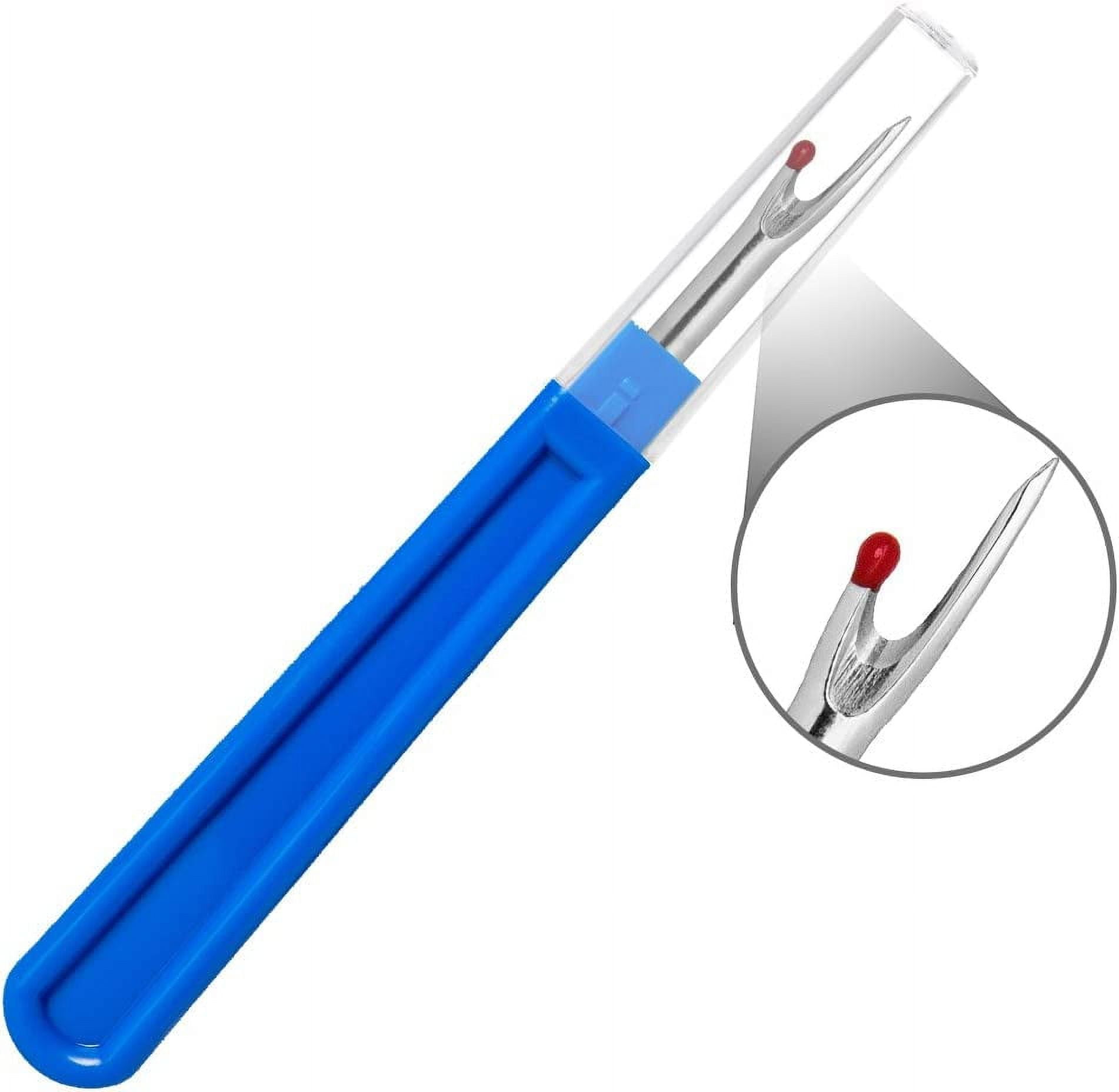 Large Seam Ripper Seam Rippers for Sewing Colorful Handy Stitch Removal Tool for Sewing Crafting Removing Threads with Ergonomic Design and Safety Cap