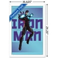 thumbnail image 3 of Marvel Shape of a Hero - Iron Man Wall Poster, 14.725" x 22.375", Framed, 3 of 3