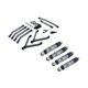 thumbnail image 2 of Juego de accesorios para coche RC, repuesto resistente, mejora, accesorios para coche de control remoto RC Negro, 2 of 9