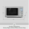 thumbnail image 5 of Breville le Combi Wave 3 dans 1 Four à Micro-Ondes Friteuse à Air Chaud, BMO870BSS, Acier Inoxydable Brossé, 5 of 5