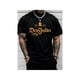 thumbnail image 1 of [100% Cotton] Mens Letter Print Round Neck Tee, Regular Fit Casual Short Sleeve Crew Neck TShirt For Summer, Fashion Mens Top For Daily Wear, 1 of 7