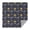 Pioneer Flower Floral-1, variant on Pioneer Flower Floral Print Pattern Square Tablecloth, Waterproof Wipeable Spillproof Washable Table Cover for Home Kitchen Party Decor, 42"x42"