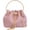 B Pink, variant on Women's Sparkly Rhinestone Bag Purse Glitter Handbag Evening Bag Drawstring Bucket Crossbody Bag for Wedding Party Prom