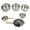 Gold Handle, variant on Cookware Set Stainless Steel, Full Set of Pots and Pans, Elegant and Stylish, Energy Efficient, Stovetop Applicable