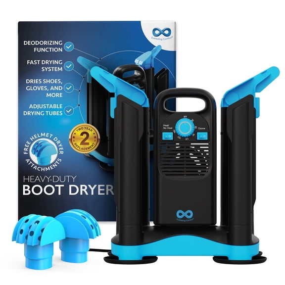 Everlasting Comfort Electric Boot Dryer with Ozone Deodorizer and Adjustable Tubes (2-Pair)