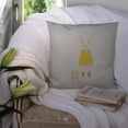 thumbnail image 3 of Carolines Treasures BB5743PW1414 Alphabet R pour Tissu de Lapin Coussin Décoratif, 3 of 4