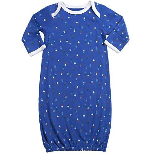 Baby Gowns Baby Sleeper 1 Pc Boy Night Gown Wearable Blanket Nightgown Layette Boys Blue