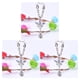 thumbnail image 1 of Guardurnaity Piercings falsos Encanto Estilo simple Accesorio de moda Mujer Adornos de senos Mariposas Pezones Anillos para mujeres Ceniza beige Type1 NO1, 1 of 6