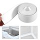 thumbnail image 5 of Matsuzay Tira de sellado impermeable para cocina, autoadhesivo, antihumedad, borde de lavabo de pared para baño de pared Cocina y Comedor Blanco Matsuzay HA024788-01, 5 of 6